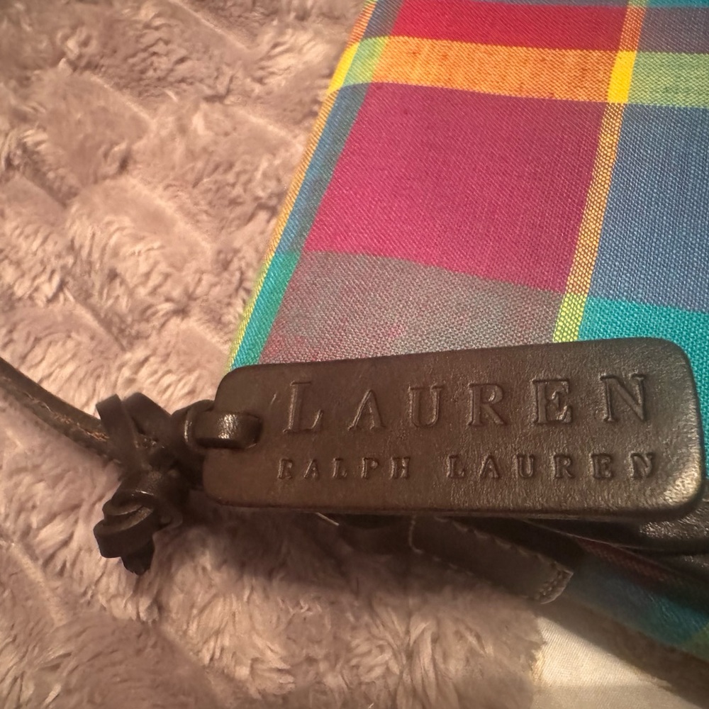 Lauren Ralph Lauren Multicolor Plaid Purse